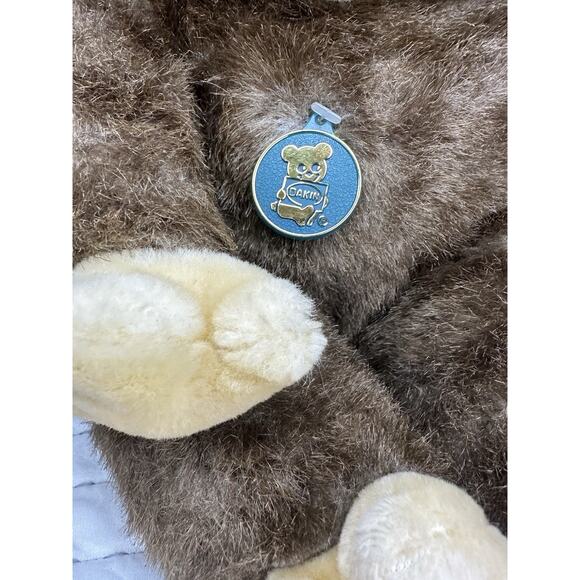 Vintage R Dakin & Co Plush Brown Monkey 1986 14” Stuffed Animal - Picture 3 of 9